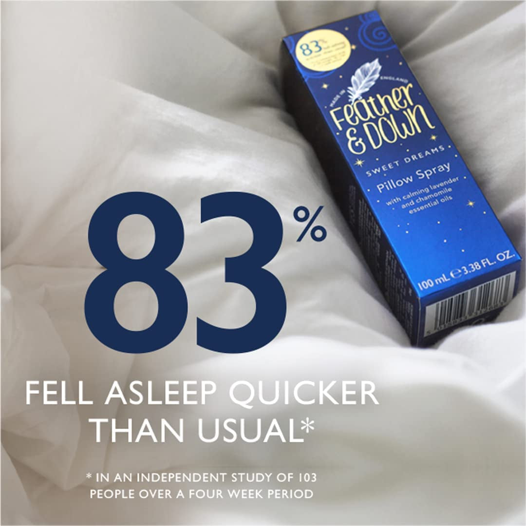 Pillow Spray Duo Set (50Ml Sweet Dreams Pillow Spray & 50Ml Breathe Well Pillow Spray) - the Perfect Combination for a Peaceful Night'S Sleep. Cruelty Free. Vegan Friendly.