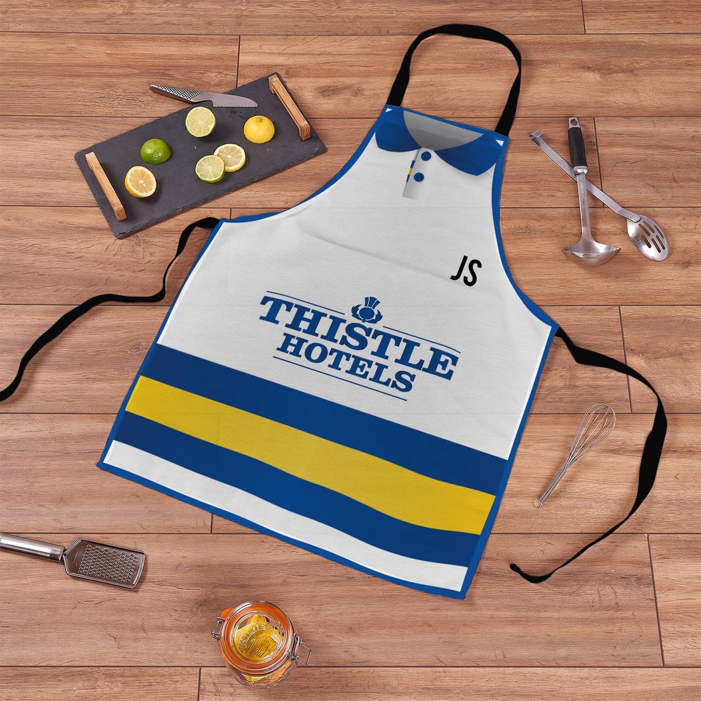 Personalised Leeds 1994 Football Home Shirt Retro Design Showerproof Apron Fan Gift 90'S Memorabilia (Unofficial)