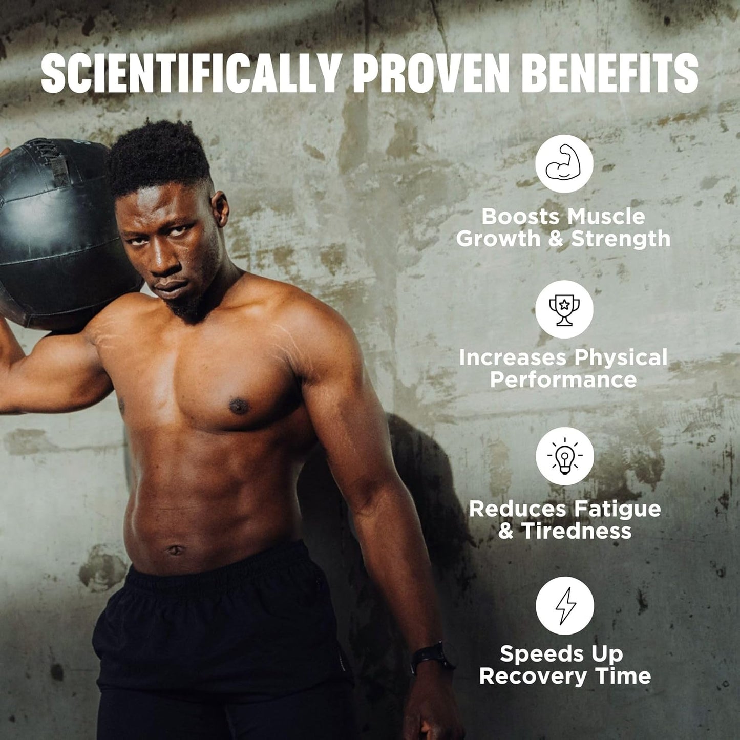 - Creatine Monohydrate Gummies - 5G / 5000Mg per Serving - 1 Month Supply - Supports Muscle Growth - Strawberry Flavour - Vegan & Low Sugar - for Men & Women