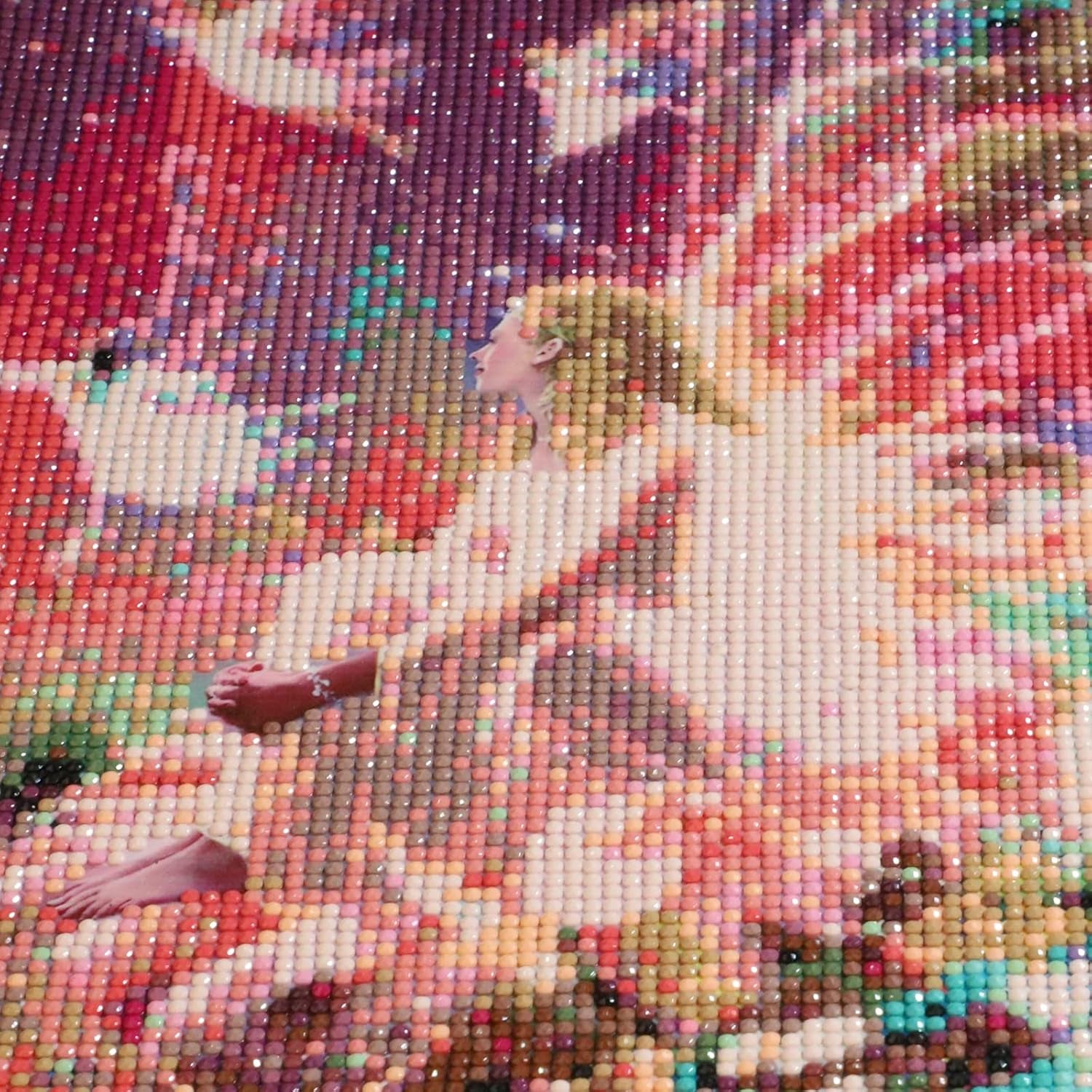 DIY 5D Diamond Painting Kits Full Drill round Crystal Rhinestone Pictures Arts Craft for Home Wall Decor Gift Goddess of Butterflies 30X40Cm