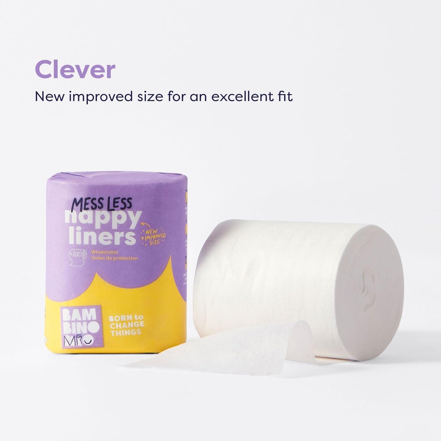 , Supersoft Nappy Liners, Biodegradable, 100 Liners