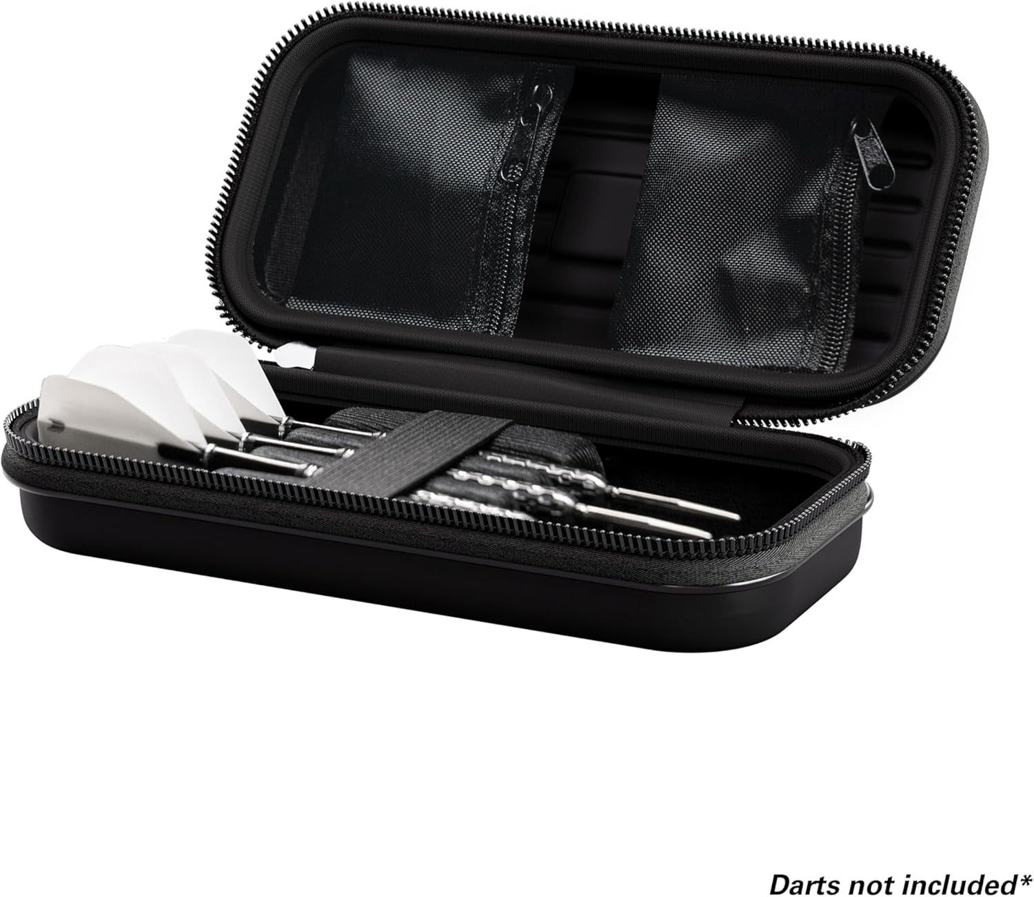 Darts Takoma Darts Wallet, Regular Size, MOD Design | Darts Case Holds 3 Darts | Protective EVA Dart Holder with Pouches & Key Fob