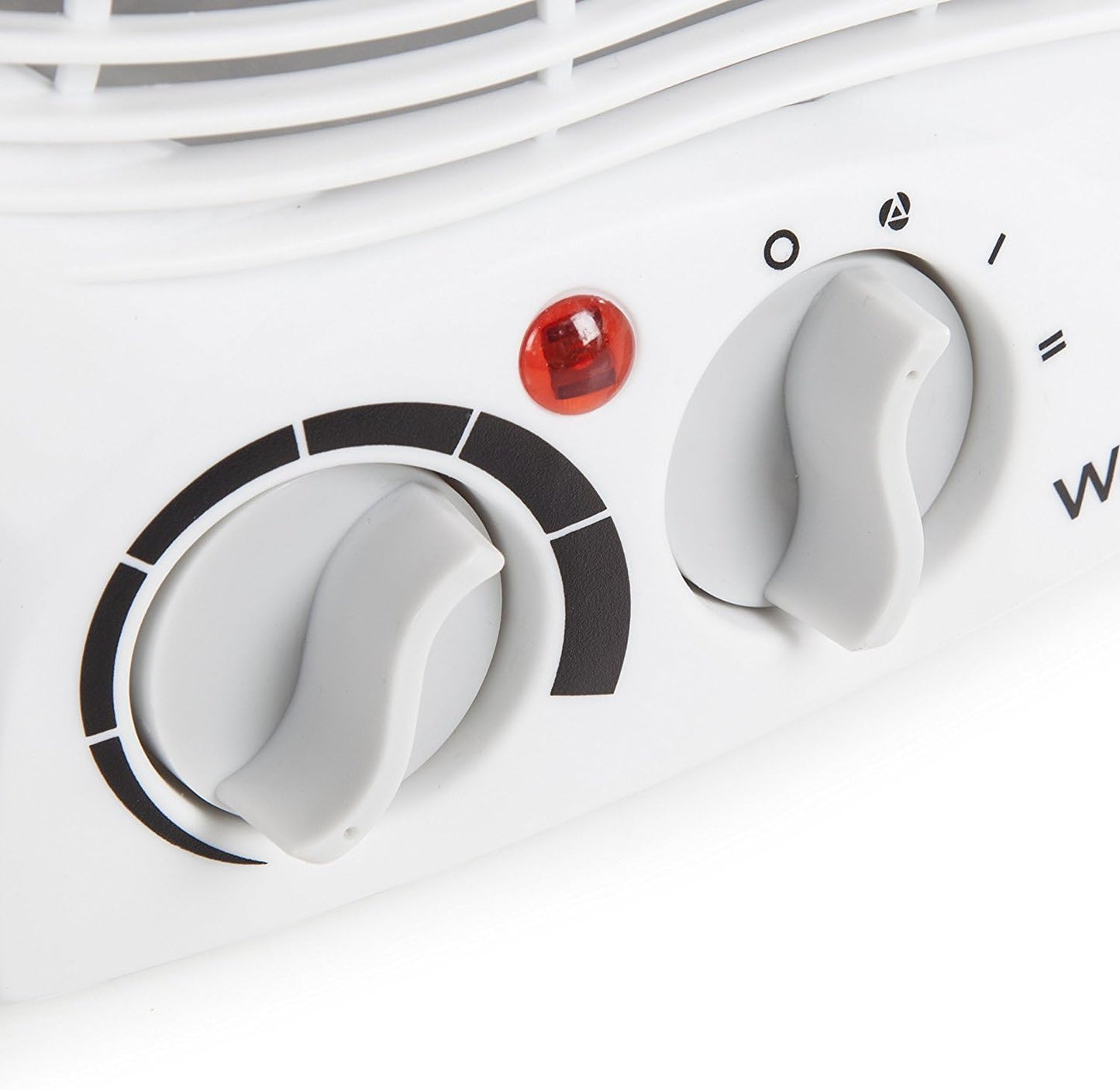 WL44002 Thermo Fan Heater with 2 Heat Settings and Overheat Protection, 2000W, White