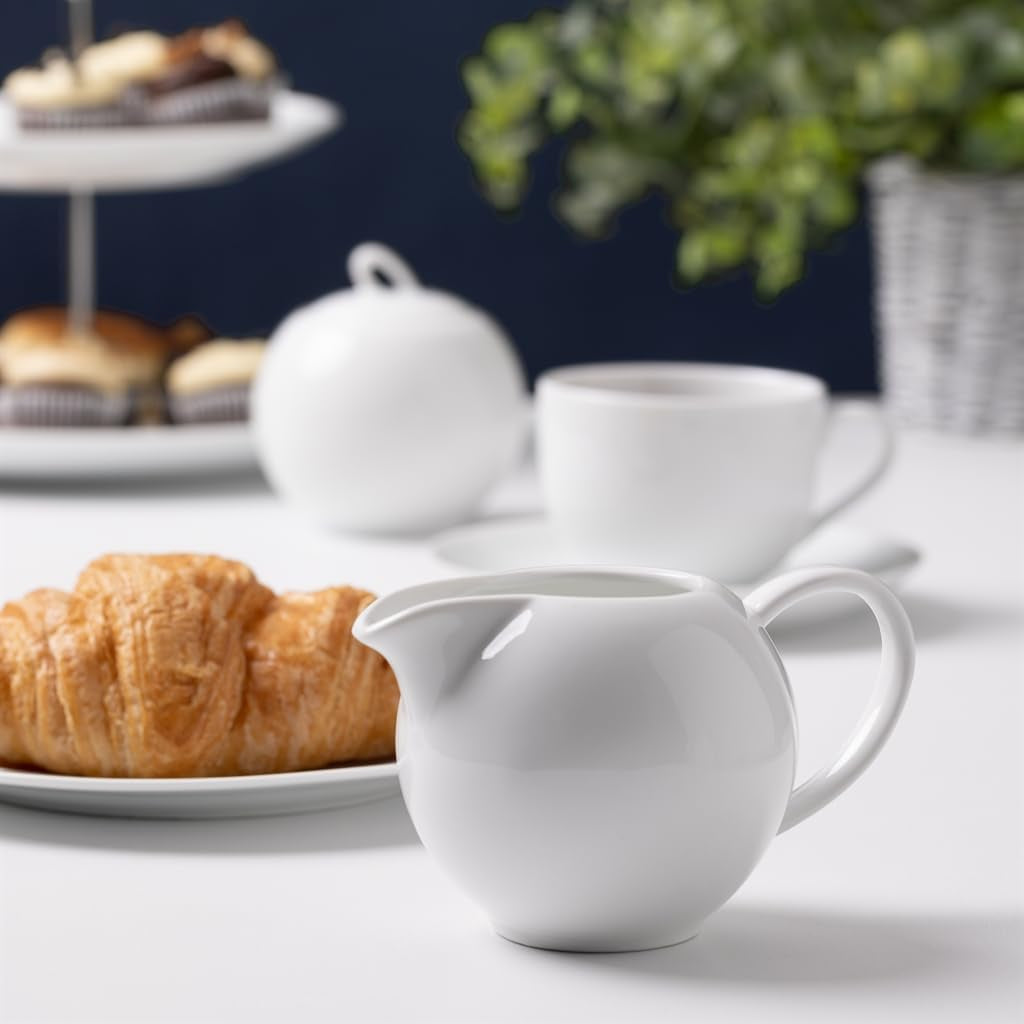 Simplicity Cream Jug 300 Ml White Porcelain