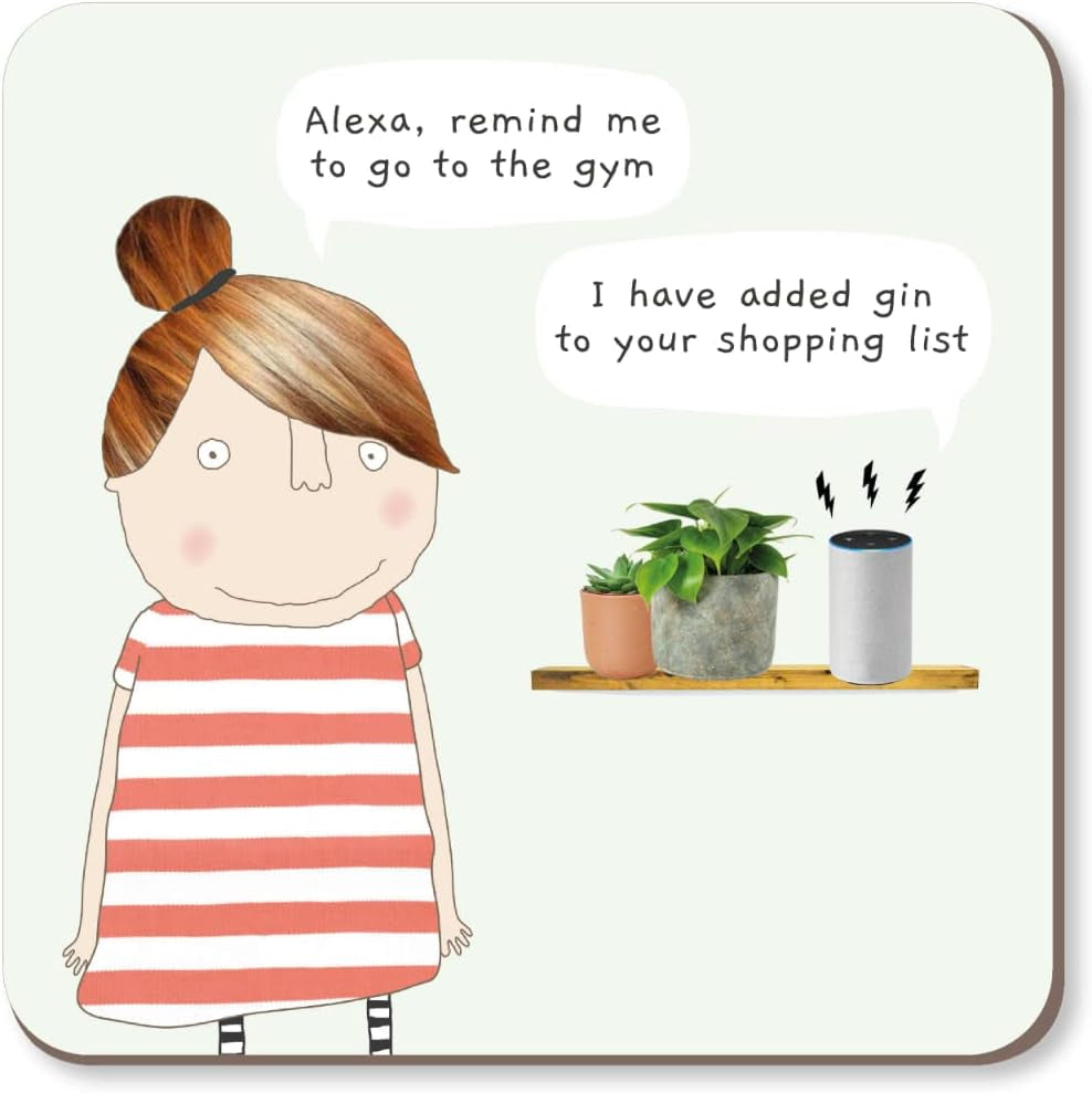 I'Ve Added Gin to Your Shopping Coaster Gift Idea for Her CST051