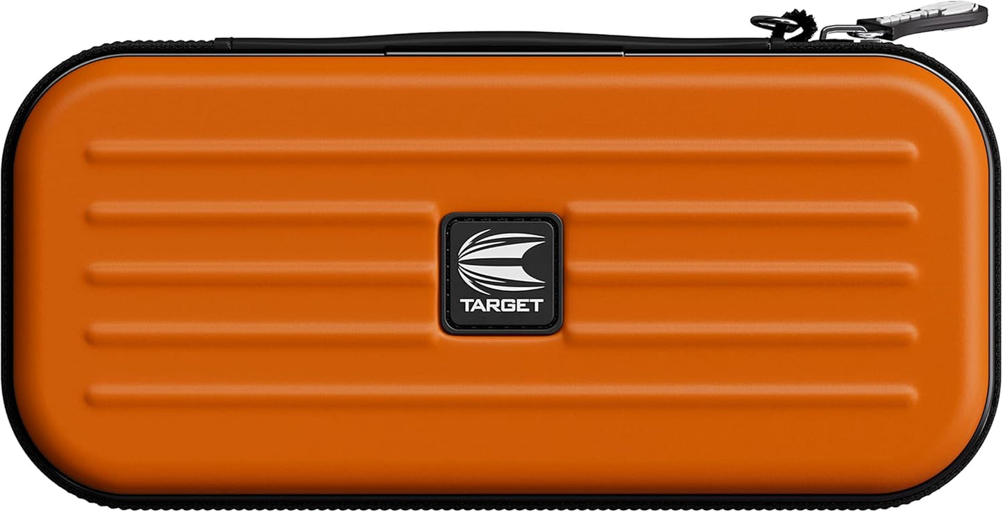 Darts Takoma Darts Wallet, Regular Size, Orange | Darts Case Holds 3 Darts | Protective EVA Dart Holder with Double Zip Lock Inner Pouches | Professional Darts Accessories