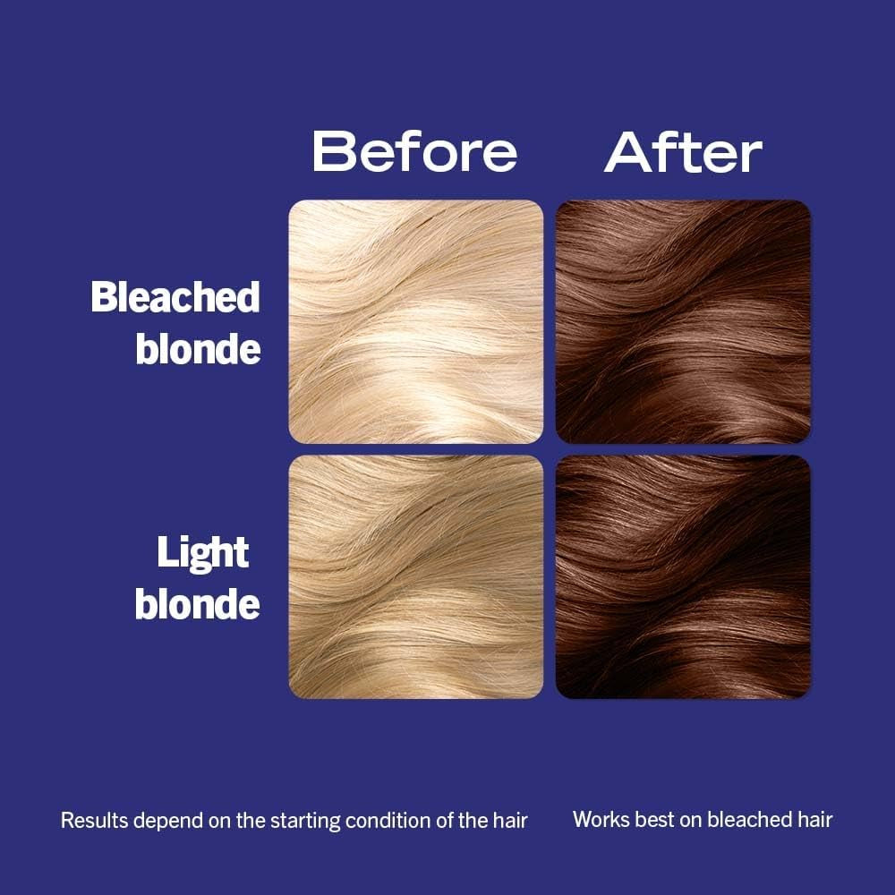Schwarzkopf Intense Colour Urban Brown Permanent Hair Dye 088, Long-Lasting Hair Dye in Deep Brown Shade with Built-In Vibrancy Serum, Natural Brown Hair Dye for up to 70% Grey Coverage