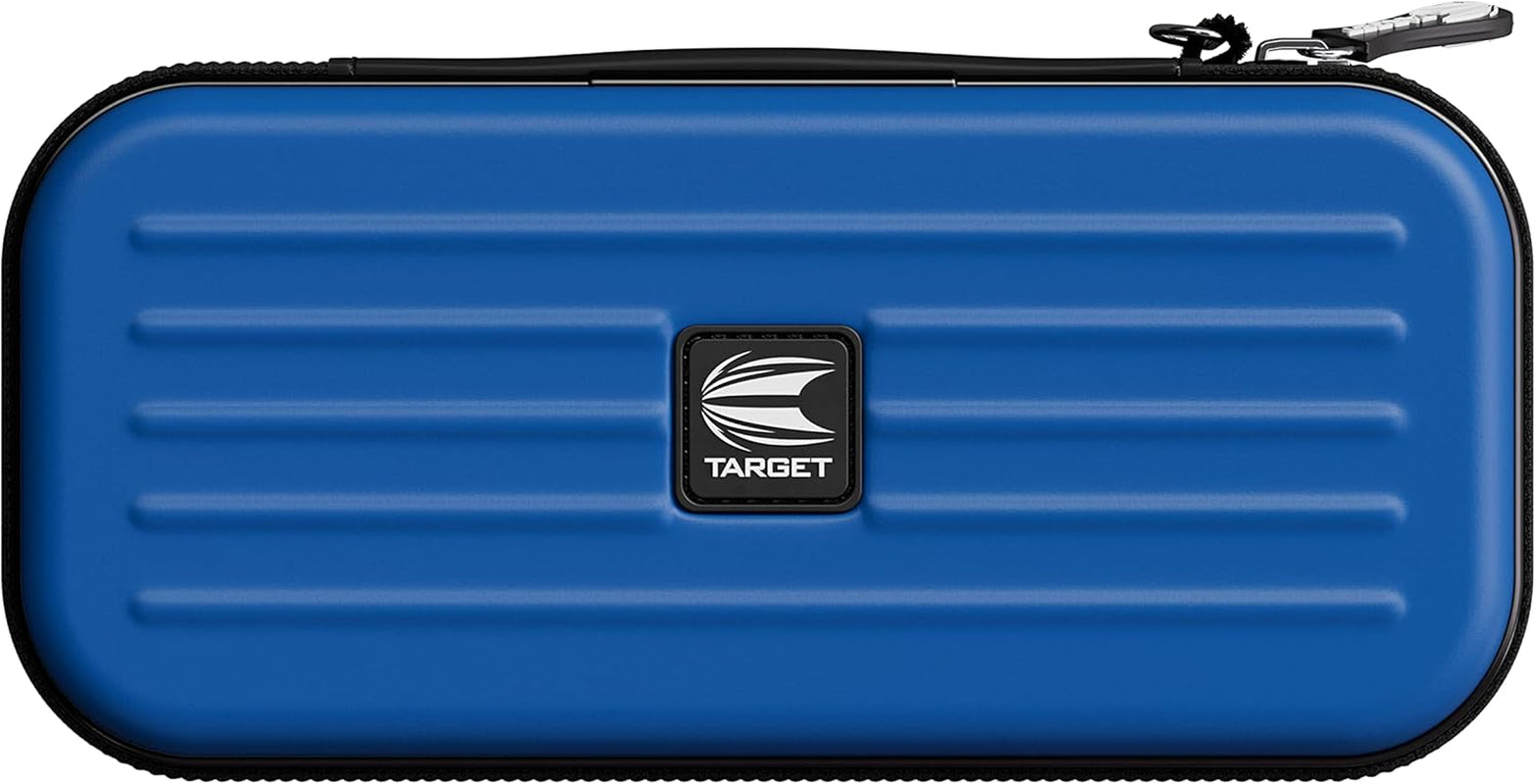 Darts Takoma Darts Wallet, Regular Size, Blue | Darts Case Holds 3 Darts | Protective EVA Dart Holder with Double Zip Lock Inner Pouches | Professional Darts Accessories