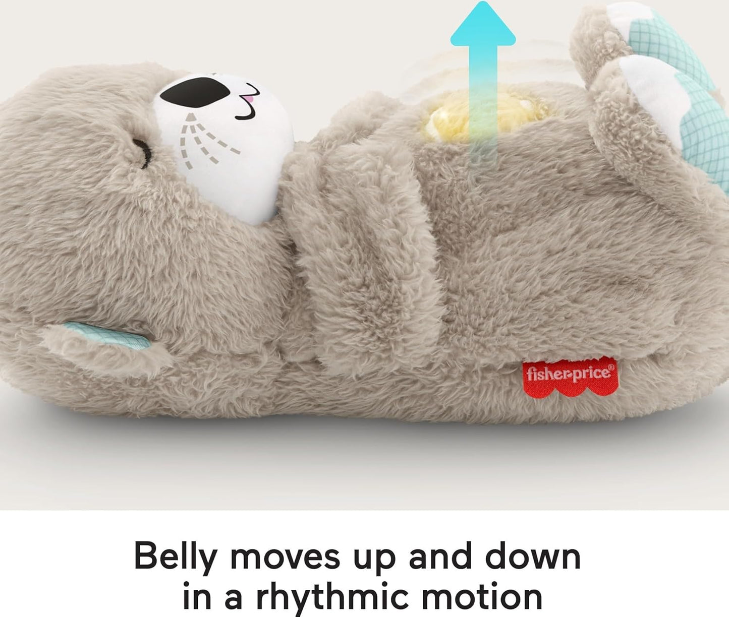 Soothe 'N Snuggle Otter | Newborn Baby Toys & New Baby Gifts | Plush Soft Toys for Babies with Light and Sound Machine | Baby Girl and Baby Boy Gifts | Newborn Essentials, FXC66
