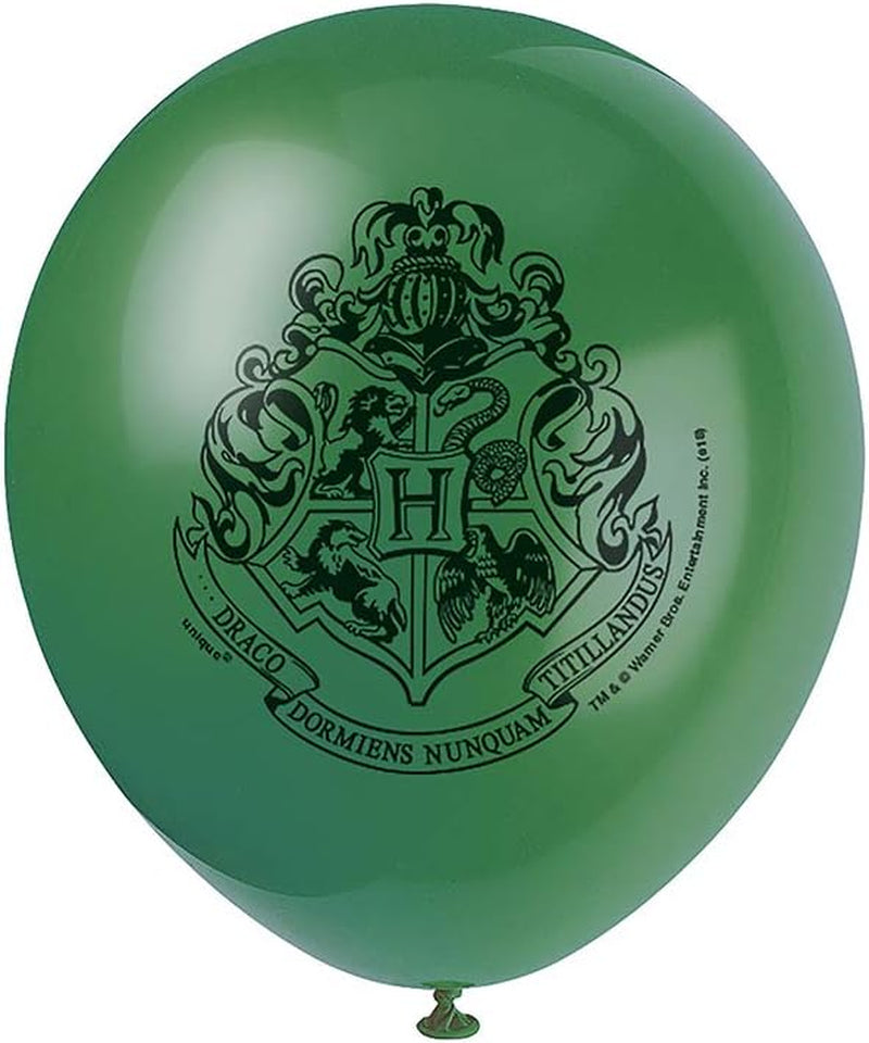 59075 Latex Balloons-12 | Harry Potter | 8 Pcs, Multi, 12"