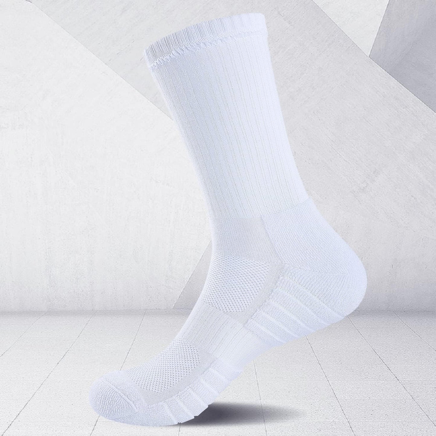 Sports Socks Thick Cushion Walking Thermal Crew Athletic Socks for Outdoor Work Hiking Trainer (6 Pairs)