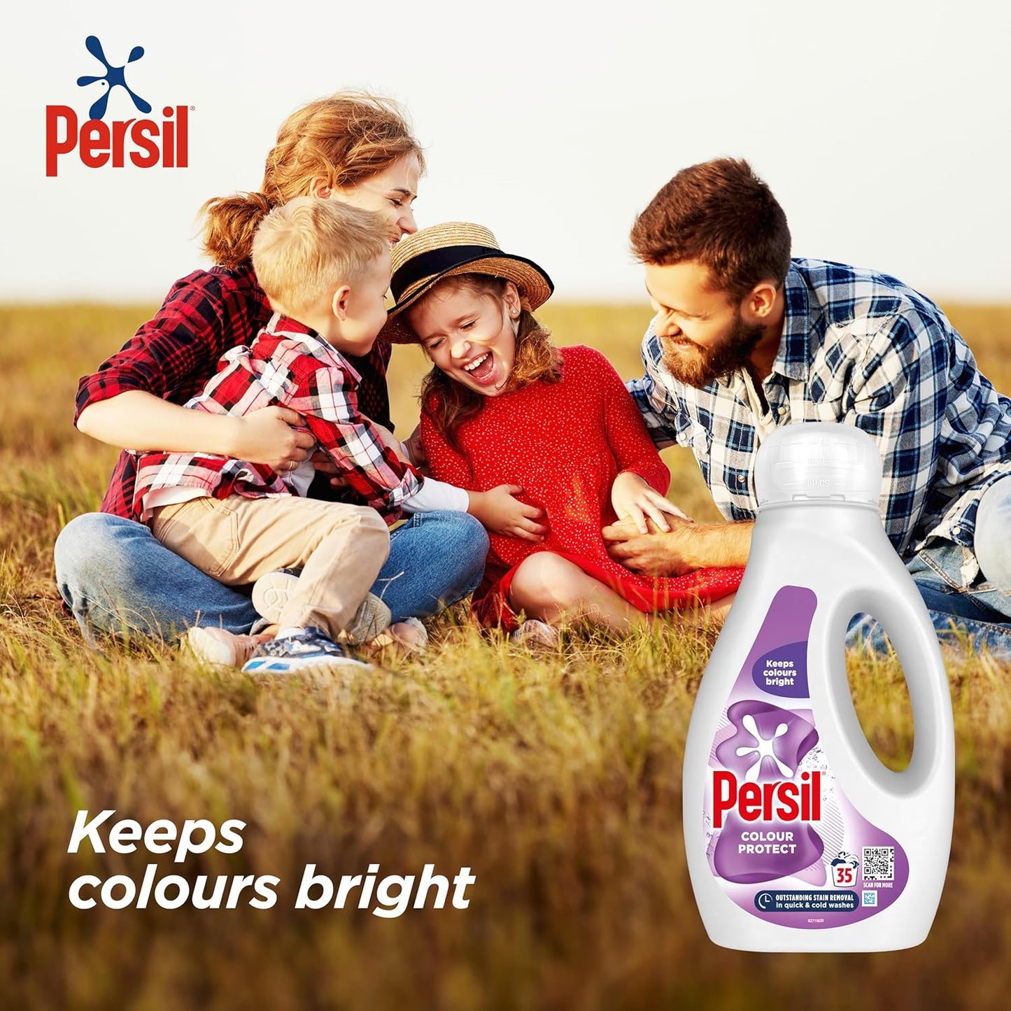 Colour Laundry Washing Liquid Detergent Keeps Colours Bright Outstanding Stain Removal in Quick & Cold Washes 35 Washes (945 Ml)