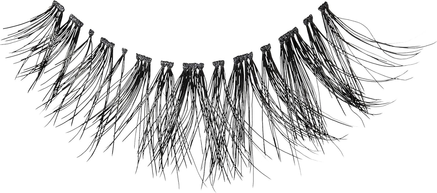 Lash Couture so Wispy Collection 1 Pair of Volumizing Fake Lashes, Style 04, with Tapered Ends and Aloe Infused Lash Glue