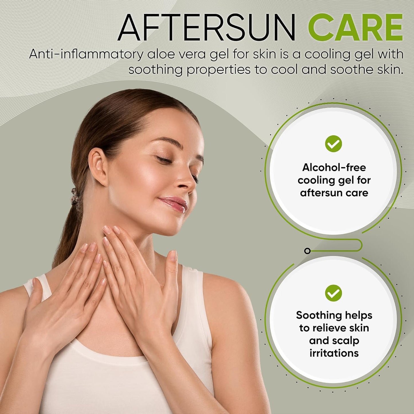 98% Organic Pure Aloe Vera Gel 200Ml, Face, Dry Skin, Hair, Natural, Moisturiser, After-Sun, Calming, Soothing, Vegan