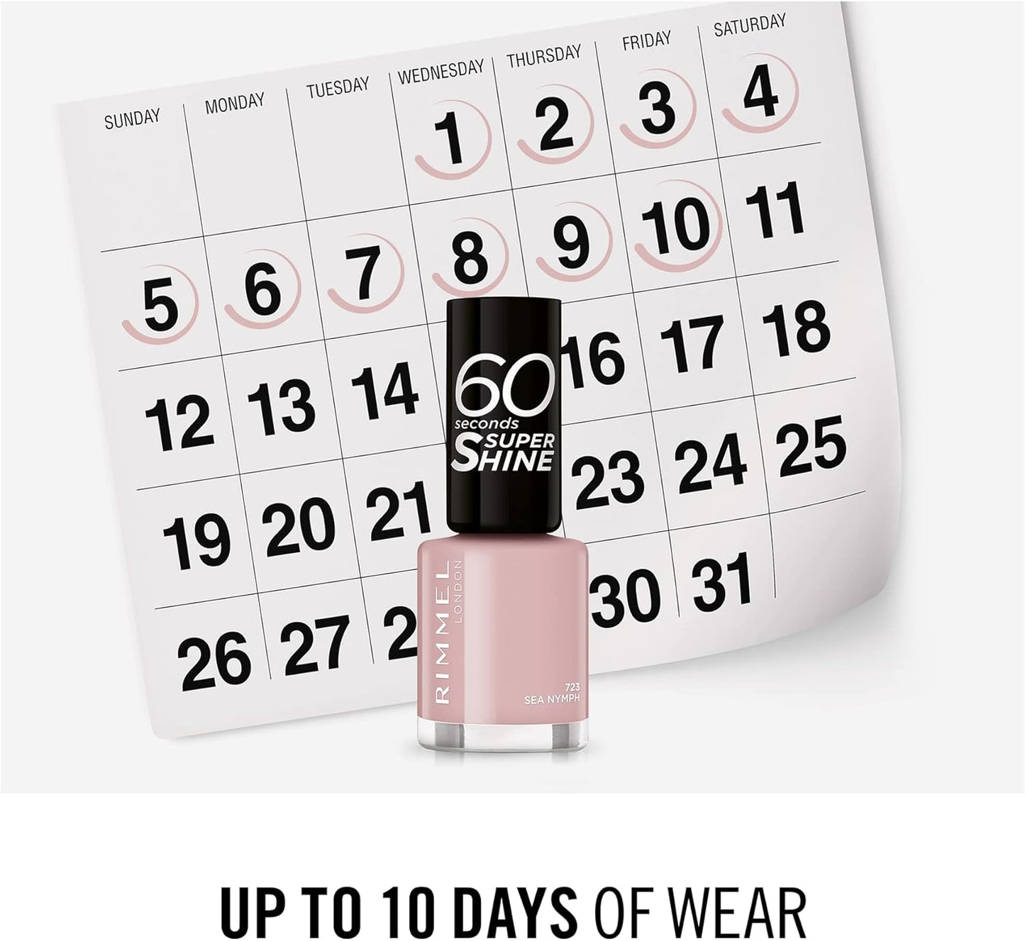 60 Seconds Super-Shine, 8Ml, Sea Nymph