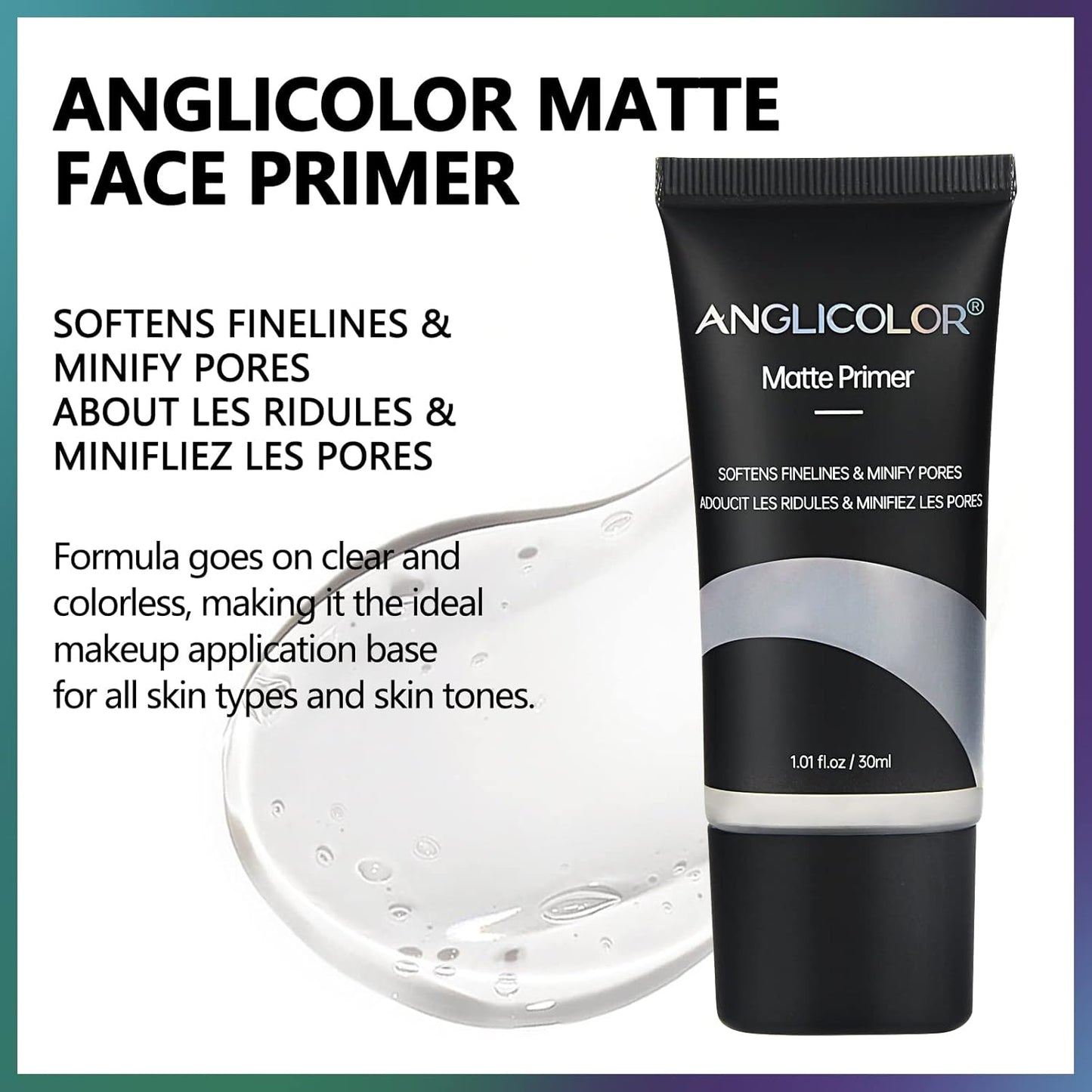 Primer, Matte Primer,Face Foundation Primer Makeup Primer for All Skin Types,Long Lasting Hydrating Smoothing Isolated Moisturizing Oil Free Effect Make up Base,Pore Minimizer (30Ml)