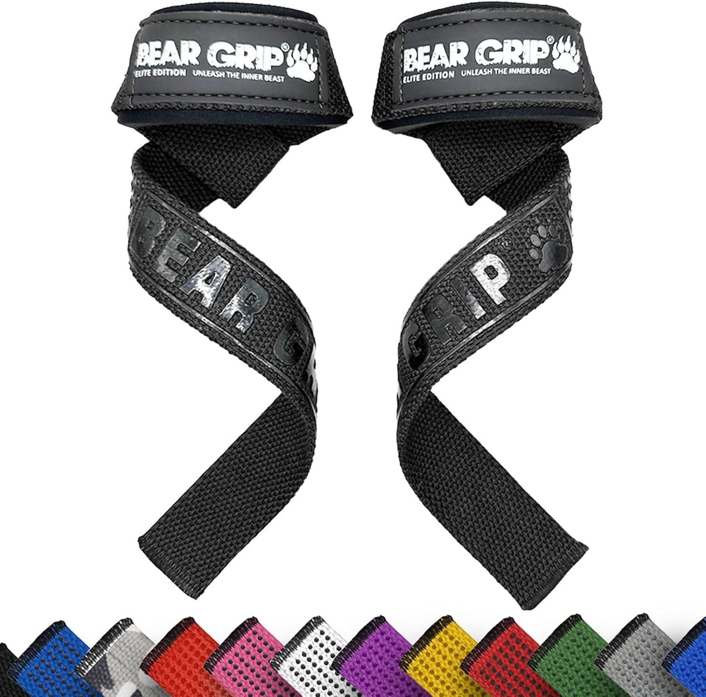 Straps - Premium Neoprene Padded Heavy Duty Double Stitched Weight Lifting Gym Straps, Deadlift, Gym Accessories for Men and Women, Advanced Gel Grip, 100% Cotton, Extra Long Length