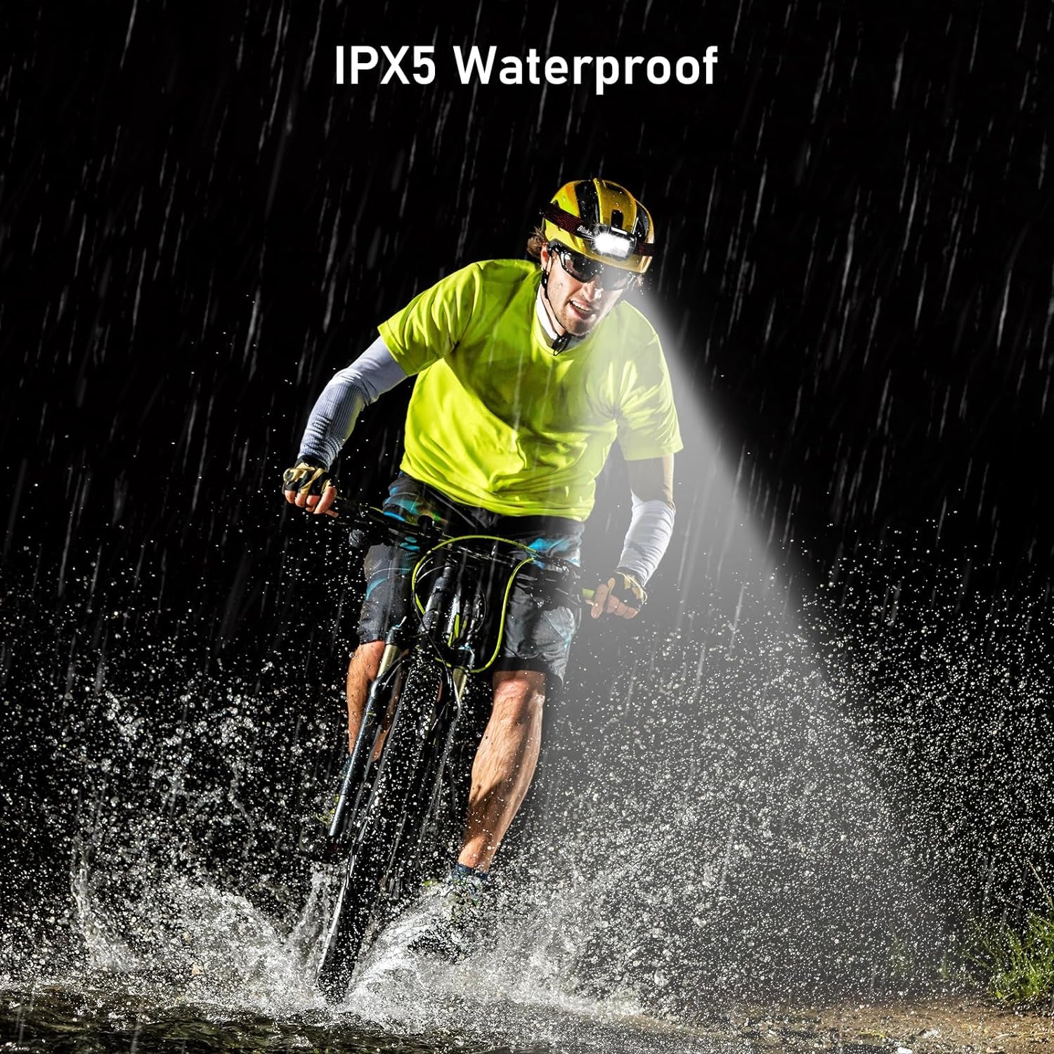 Head Torch Rechargeable, 2 Pack 2000L Super Bright Headlamp Headlight with 8 Light Modes, Spotlight Floodlight Combination, Sensor Control, Waterproof, Long Battery Life for Running,Camping