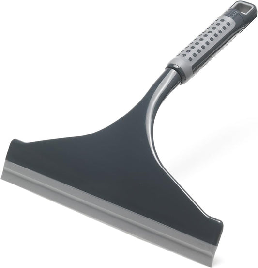 Comfigrip Shower and Window Squeegee in Metallic and Graphite, 4 X 24 X 27 Cm