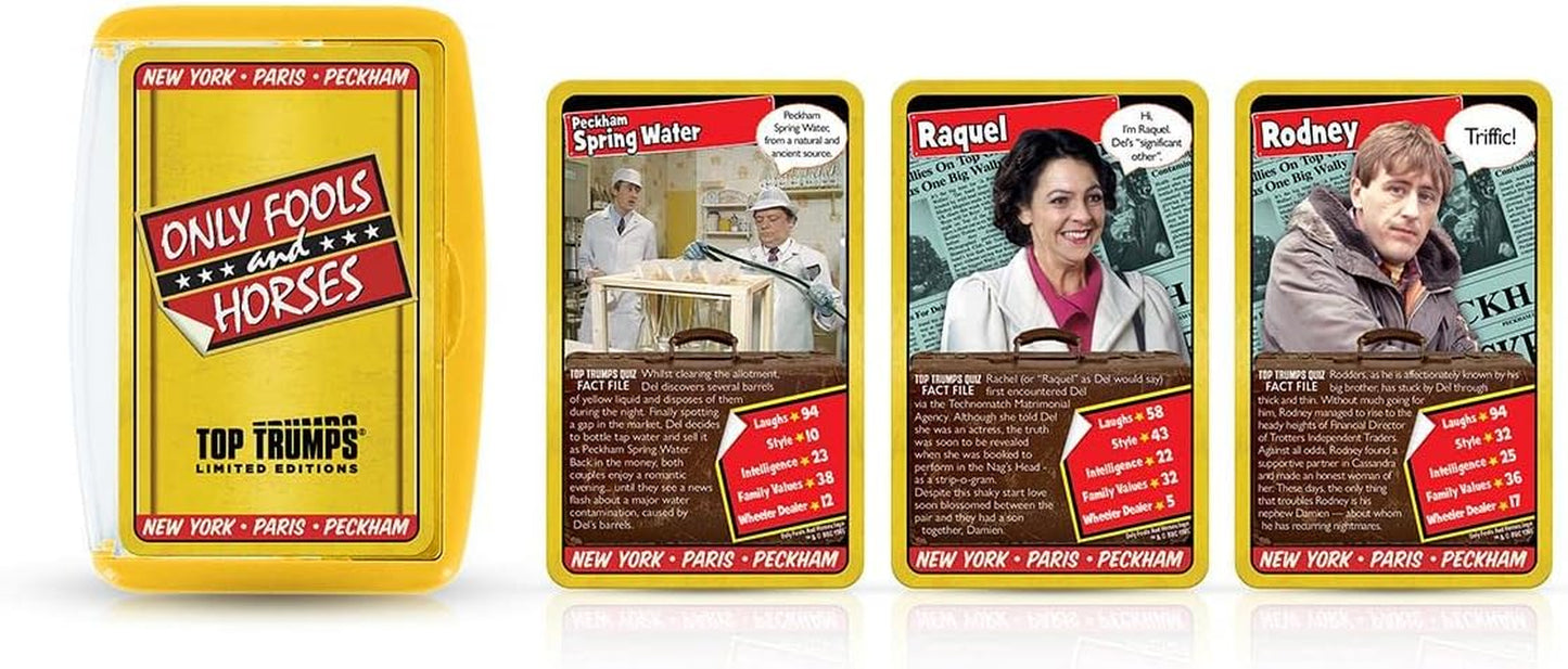 Only Fools and Horses Limited Editions Card Game, Play with Rodney, Del Boy and Uncle Albert and Revisit the Top 30 Moments, Educational Gift and Toy for Teens and Adults Aged 16 Plus