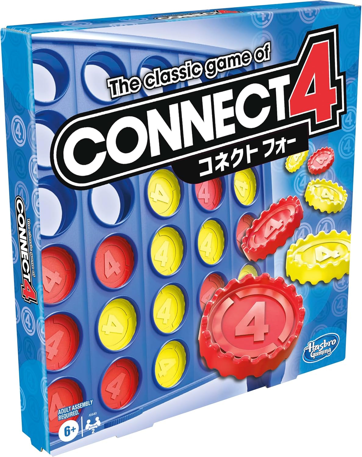 The Classic Game of Connect 4 Strategy Board Game; 2 Games for Kids Aged 6 and Up; 4 in a Row