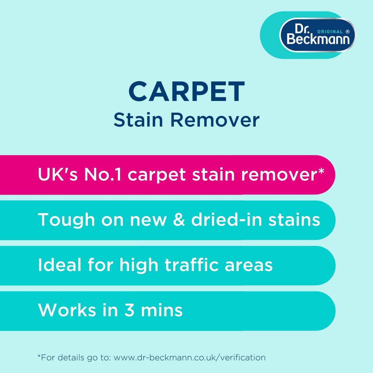 Carpet Stain Remover | Works in 3 Mins | 650 Ml