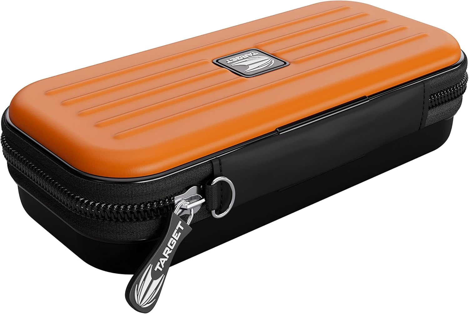 Darts Takoma Darts Wallet, Regular Size, Orange | Darts Case Holds 3 Darts | Protective EVA Dart Holder with Double Zip Lock Inner Pouches | Professional Darts Accessories