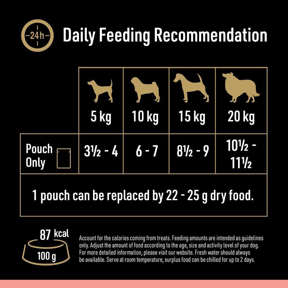 Adult Dog Pouches Sauce Selection in Gravy 40X100G