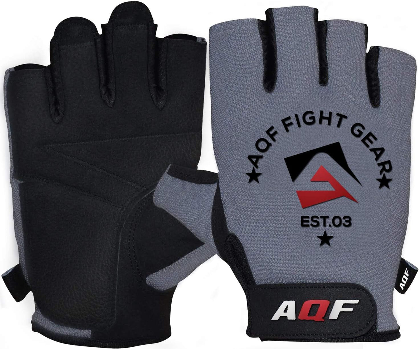 Weight Lifting Gloves Training Fitness Exercise Gym Workout Gloves – Goat Leather Suede Gel Padded Palm