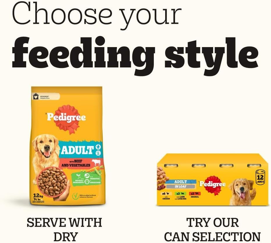 Junior Wet Dog Food for Young Dogs and Puppies, 12 Pouches (12 X 100 G)