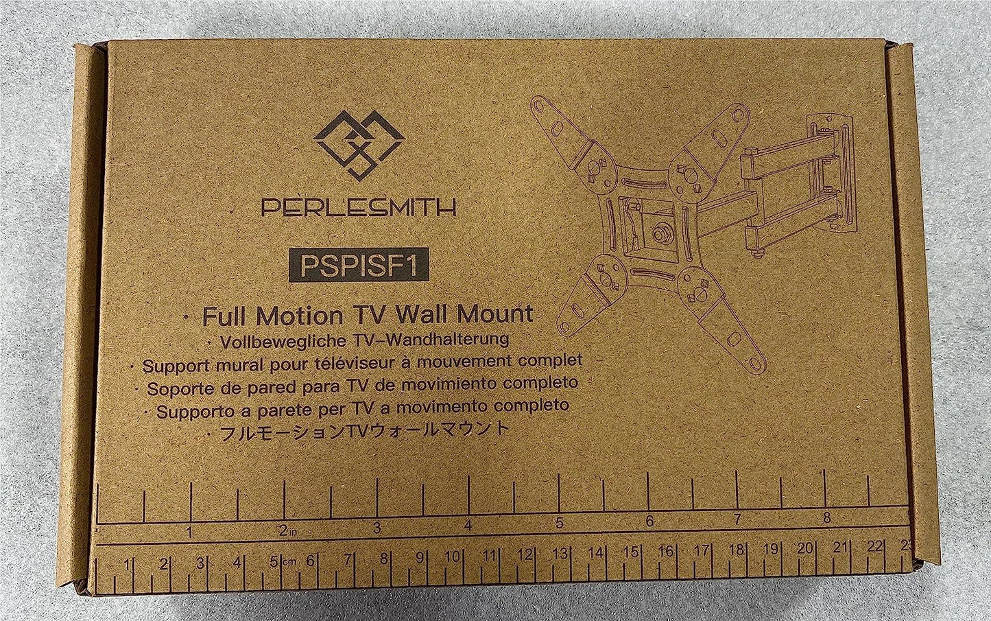 TV Wall Bracket for 13-42 Inch Tvs, Swivels Tilts TV Wall Mount for Flat & Curved TV,VESA 75X75Mm to 200X200Mm up to 20Kg