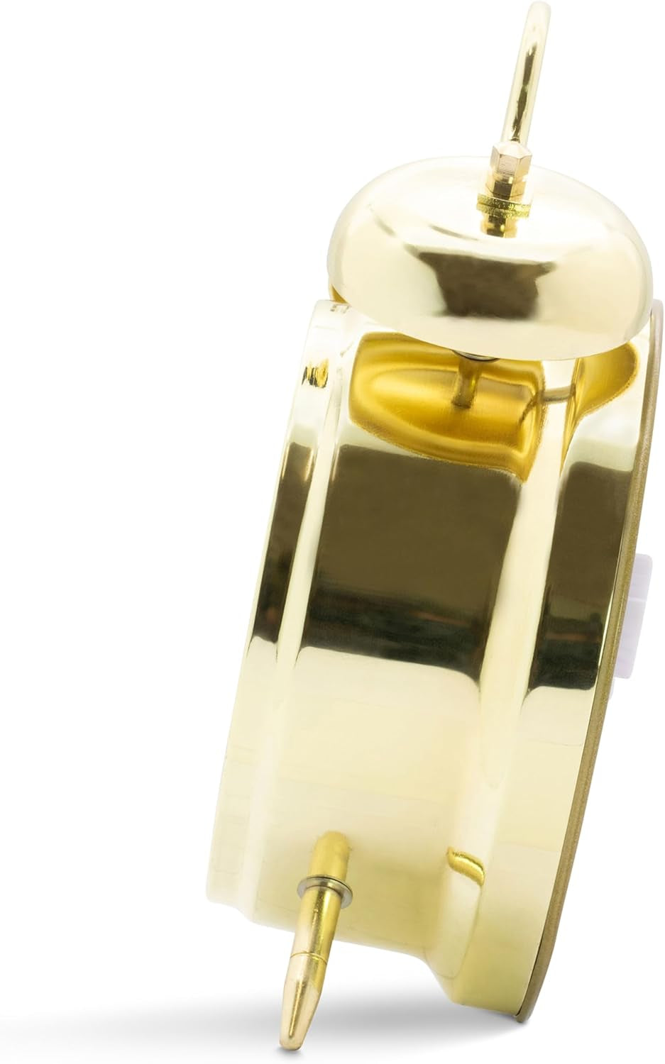 CK0030 Large-Bell Alarm Clock - Brass, 16.5 X 12 X 5.5 Cm