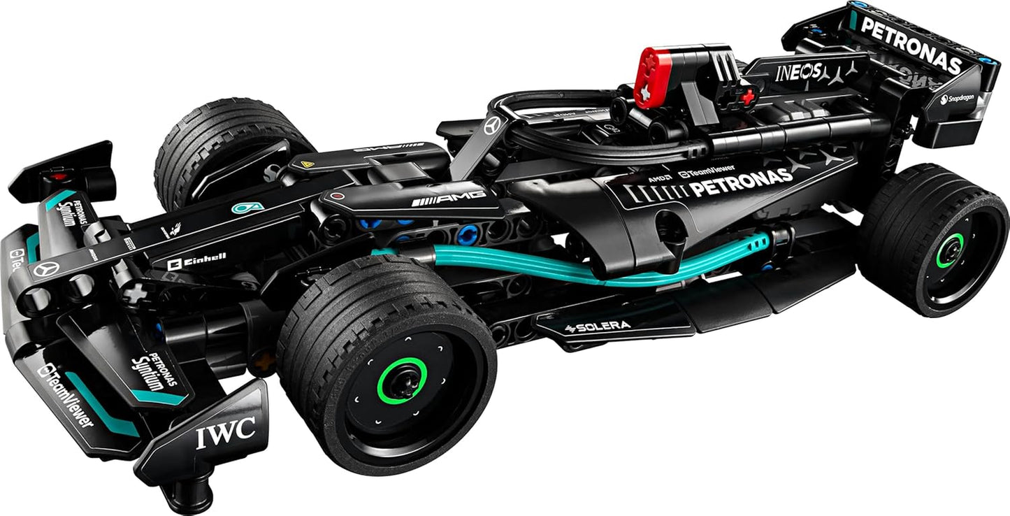 Technic Mercedes-Amg F1 W14 E Performance Race Car Toy for Kids, Boys and Girls Aged 7 plus Years Old, Pull-Back Model Vehicle Set, Bedroom Decoration, Birthday Gift Idea 42165