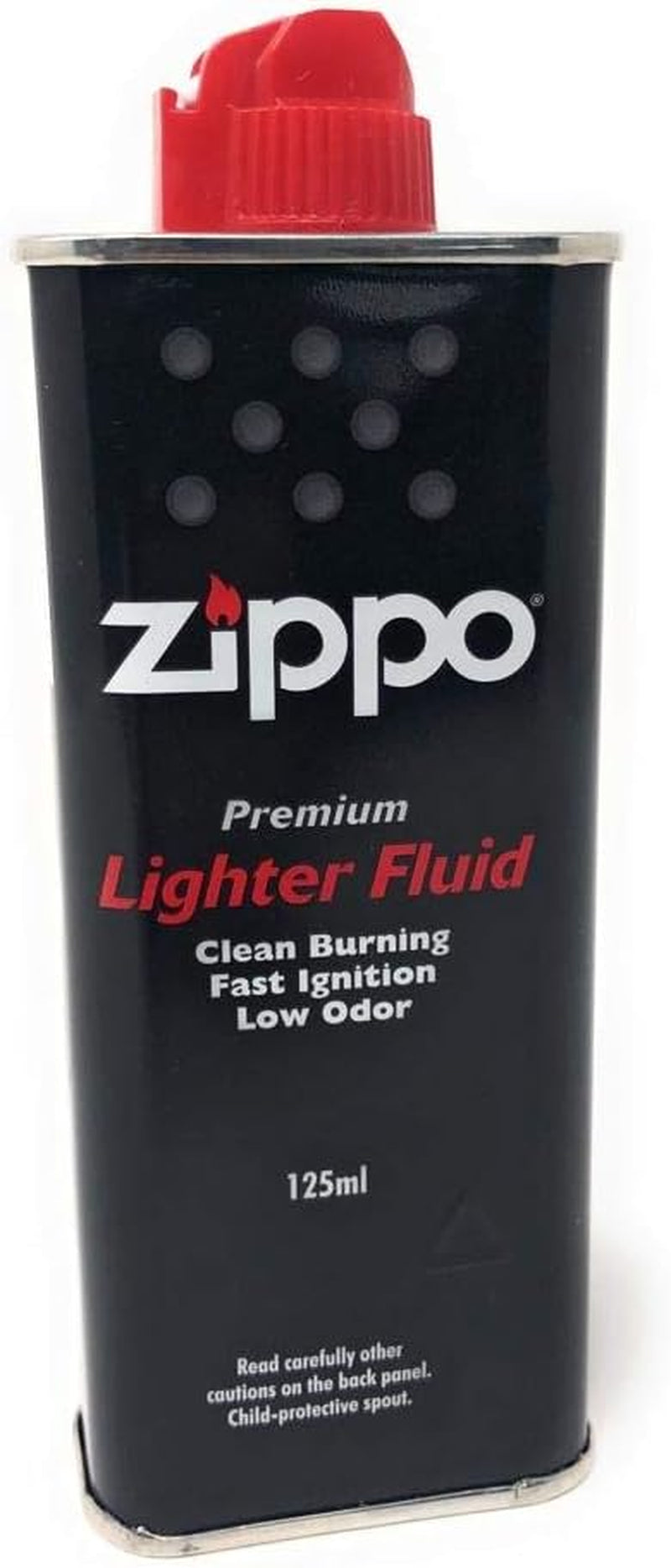 Lighter Fuel, Works with  Windproof Lighter and  Refillable Hand Warmer, Fast Ignition, Low Odor, Lighter Fuel Refill, Easy Fill Nozzle, Black, 125 Ml (4 Oz)
