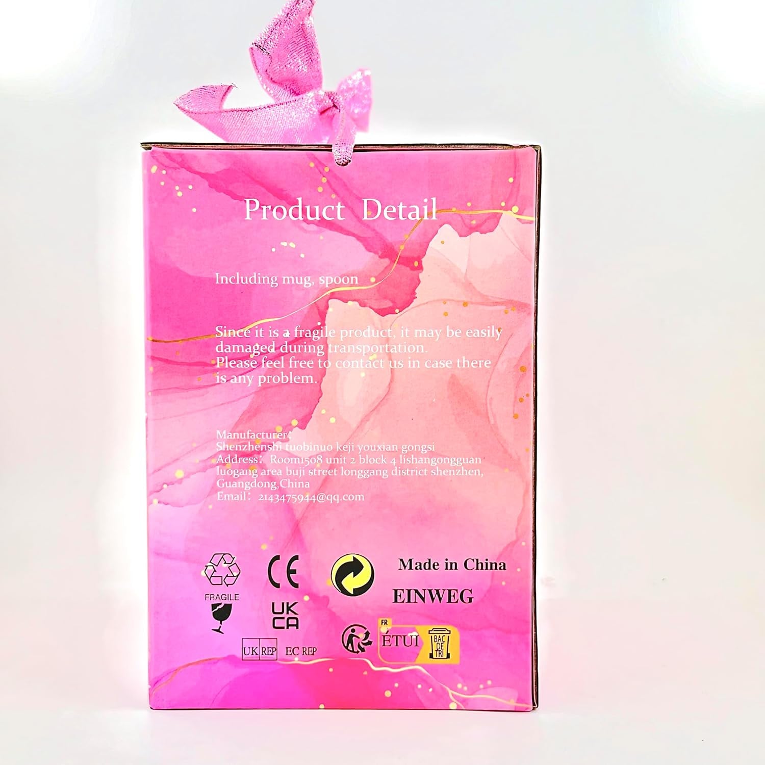 Gifts for Women Dried Flowers Double Wall Glass Coffee Mugs Cute Glass Tea Cups with Handles Christmas Birthday Gifts for Best Friend Teacher Mum Gifts Ideas Autumn Mug Home Decor(Grey+Pink)