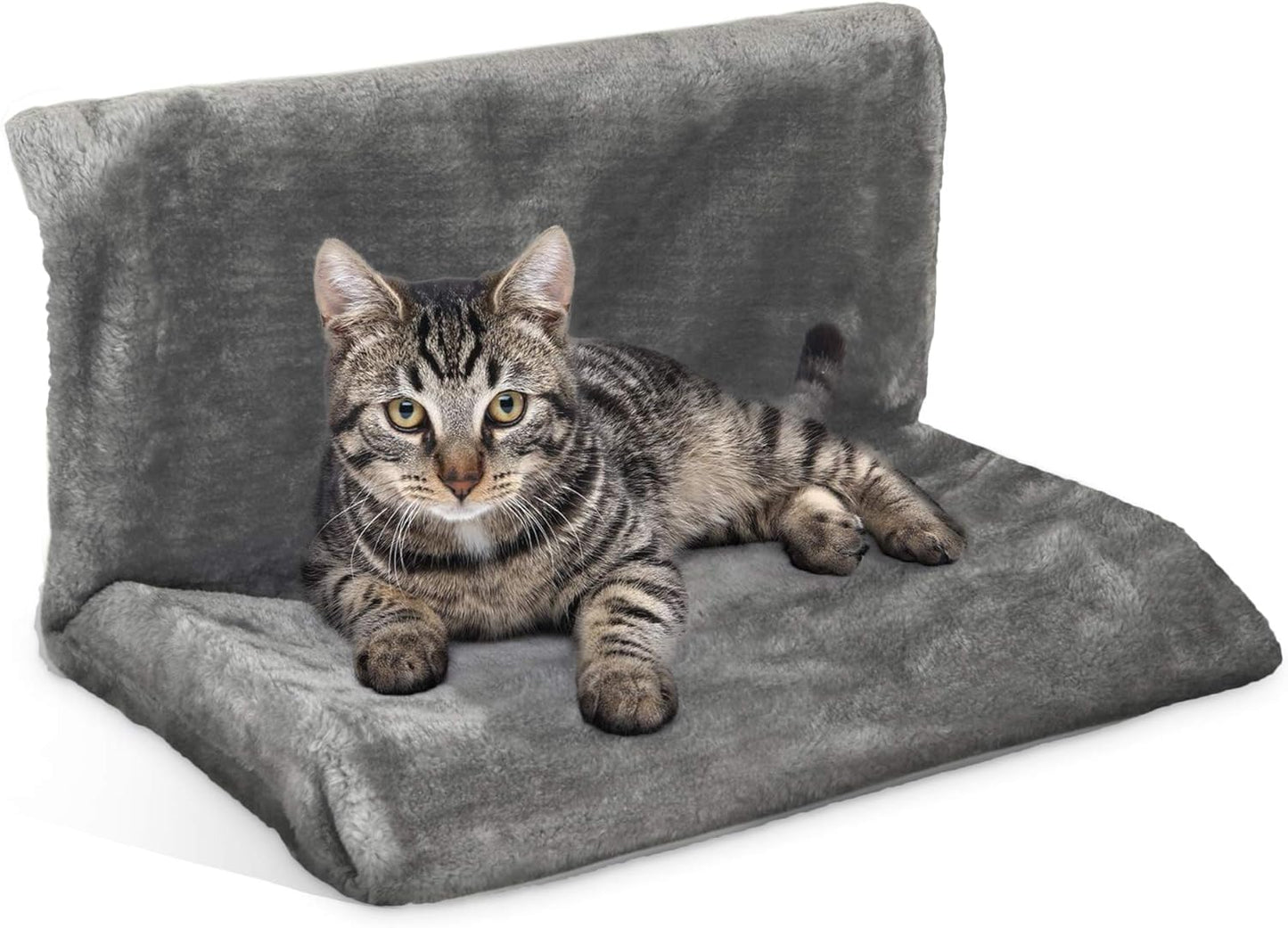 Warm and Cosy Pet Cat and Dog Radiator Bed (Grey)