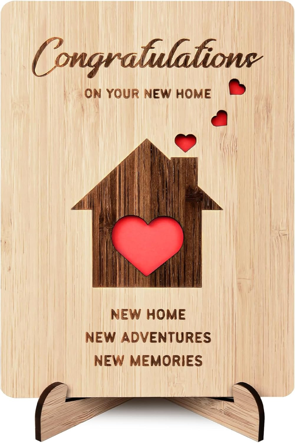New Home Card, New Home Congratulations Card, Housewarming Card, New House Card, Welcome to Your New Home Card, House Warming Gifts for New Home, New Home New Adventures New Memories