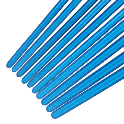 Art Paint Brush Set, Different Sizes for Artists, Adults & Kids, 10 Count, Blue