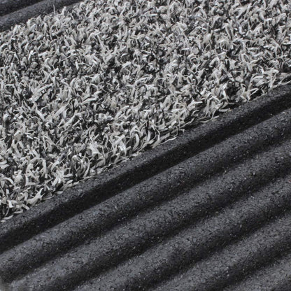 Woodford Outdoor Rubber Backed Scraper Door Mat, Grey, 46 X 76 Cm