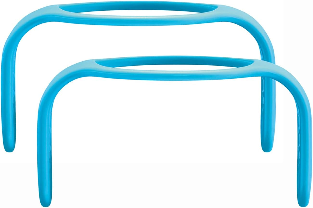 Hold My Bottle Handles, Pack of 2, Compatible with Wide Range of  Bottles and the  Trainer Bottle, New Baby and Baby Feeding Essentials, Blue