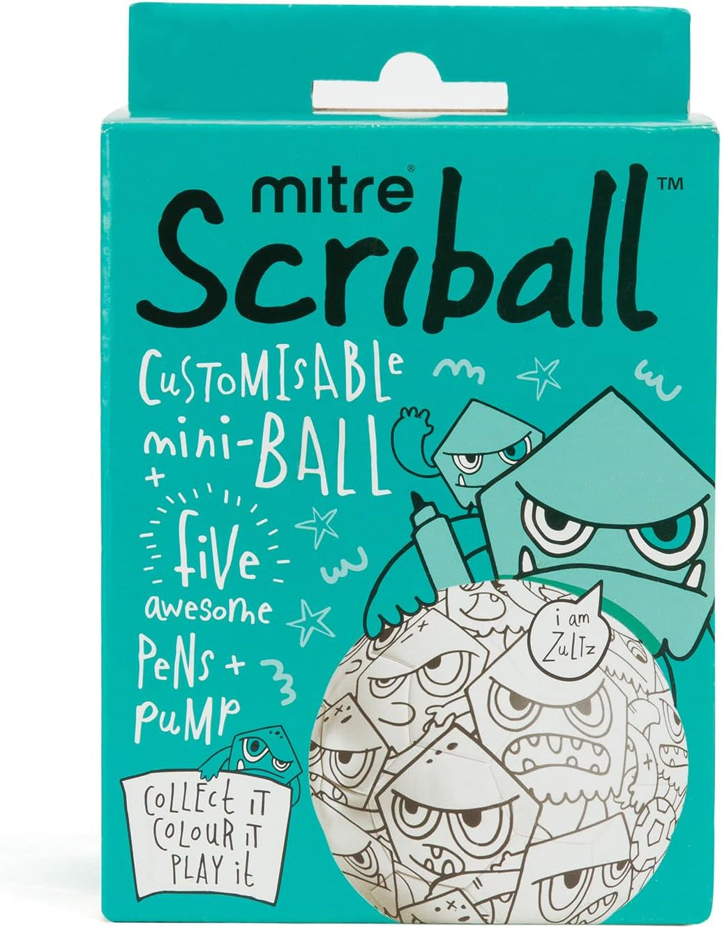 Scriball Ooodles | Customizable Mini Football | Ideal Gift for All Occasions