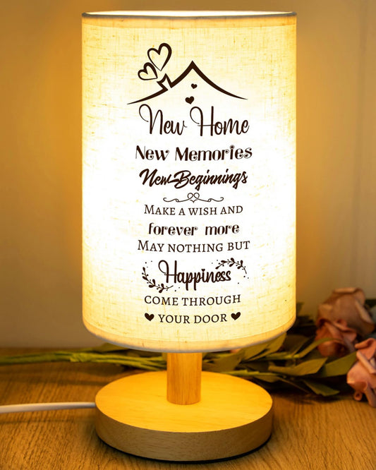 New Home Gifts, House Warming Gifts for New House Gifts for Couple Best Friend Family Table Lamp Housewarming or New Home Gift for Couple Moving in New Home Owner Gift Ideas First Home