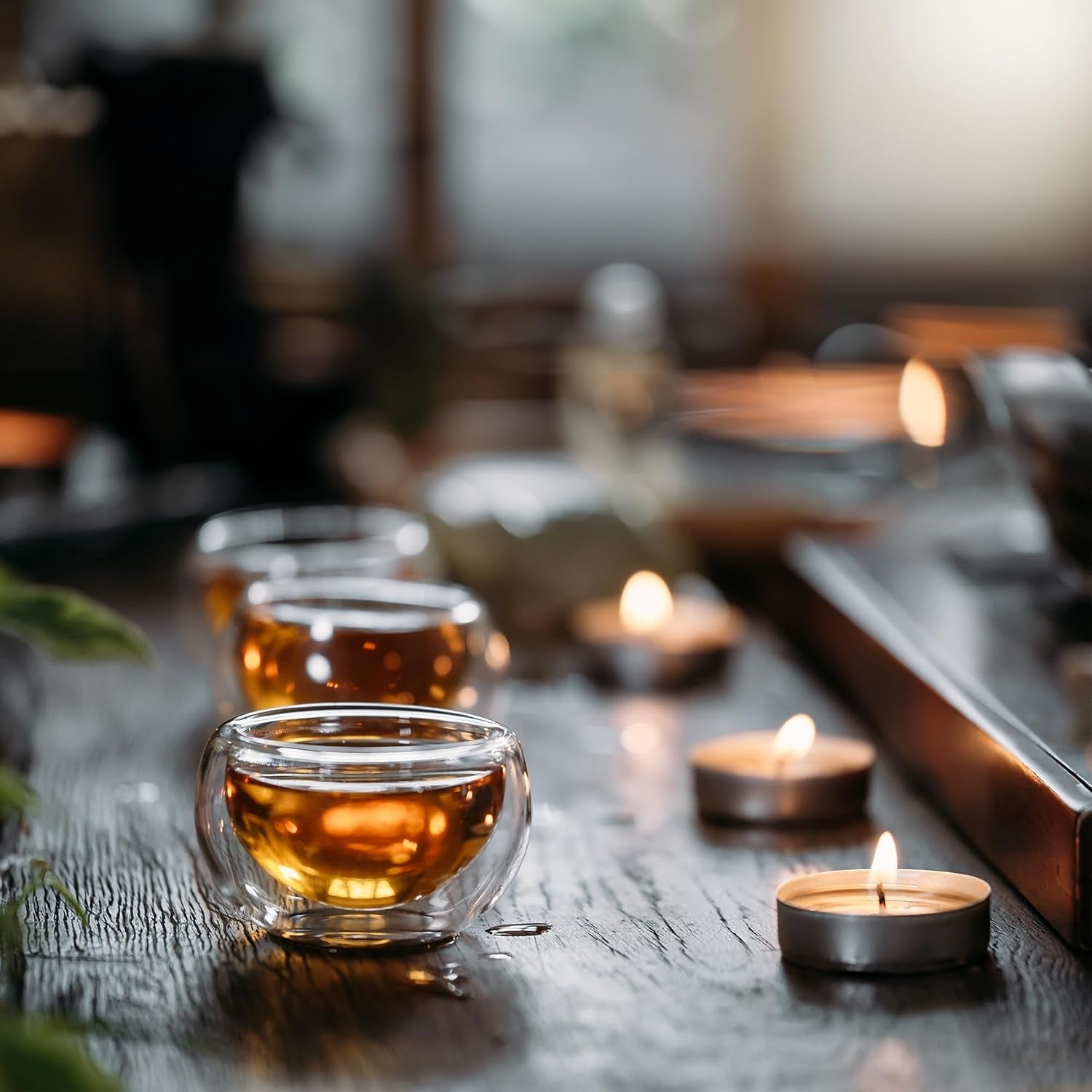 Unscented Tea Lights White - 50 Pack - Long-Lasting 8 Hour Burn Time - Smoke-Free Bright Flame - Ideal for Weddings, Events, Aromatherapy, Home Décor, and Emergency Use - Premium Quality