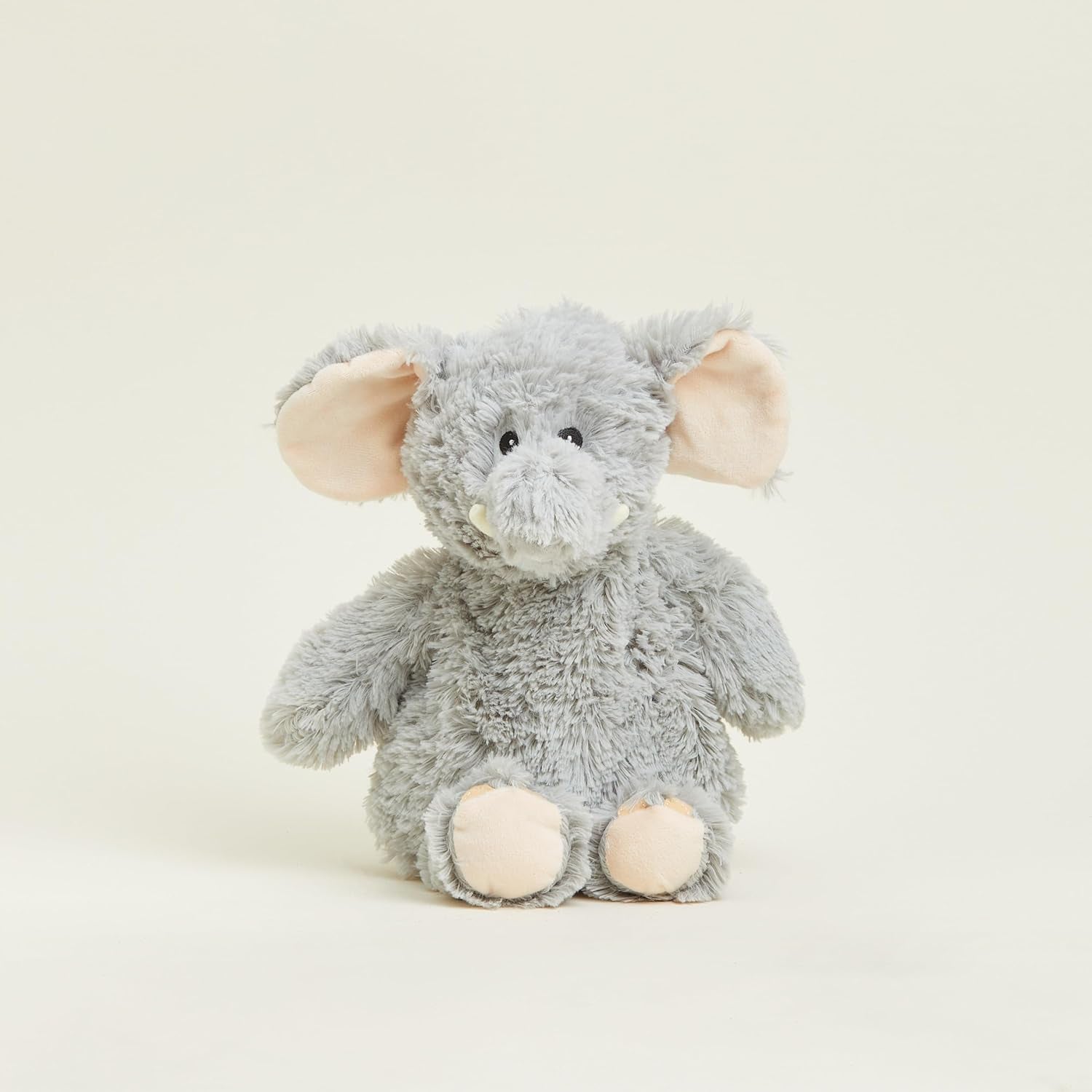 Plush Elephant Microwavable Weighted Teddy with French Lavender Scent, Hot or Cold for Cool Relaxation and Warm Relief