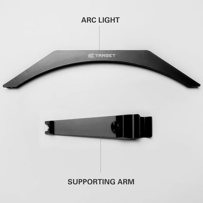 Darts LED Dartboard Light - Bright Dart Board Lighting for the Whole Board | Extra Long 3M Cable | Securely Fits All Dart Boards | Easy Assembly | Professional Darts Accessories