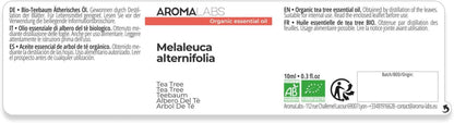 BIO - Tea Tree Essential Oil - 10Ml - 100% Pure, Natural, Chemotyped and AB Certified -  (French Brand)