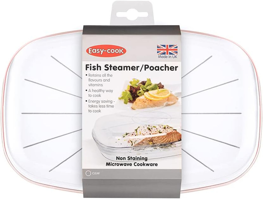 NS626 Microwave Fish Streamer/Poacher, Red Base, Clear Lid, 270Mm