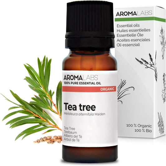 BIO - Tea Tree Essential Oil - 10Ml - 100% Pure, Natural, Chemotyped and AB Certified -  (French Brand)