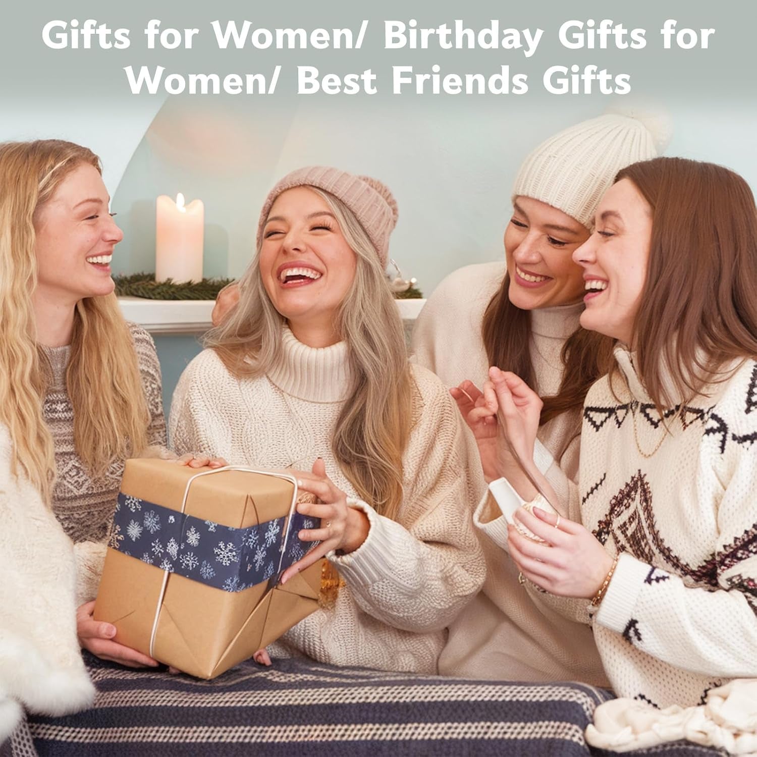 New Home Gifts - House Warming Gifts New Home, Lavender Scented Candle, New Apartment Warming Gifts, New Home Gifts for Couples,New Home Gifts for Friends, Sisters, Colleagues
