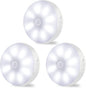 Motion Sensor Lights Indoor Rechargeable Wireless Wall Light LED Stair Night Lights Lamps with Auto/On/Off for Stairs Living Room Bathroom Corridors Closet Kitchen under Cabinets